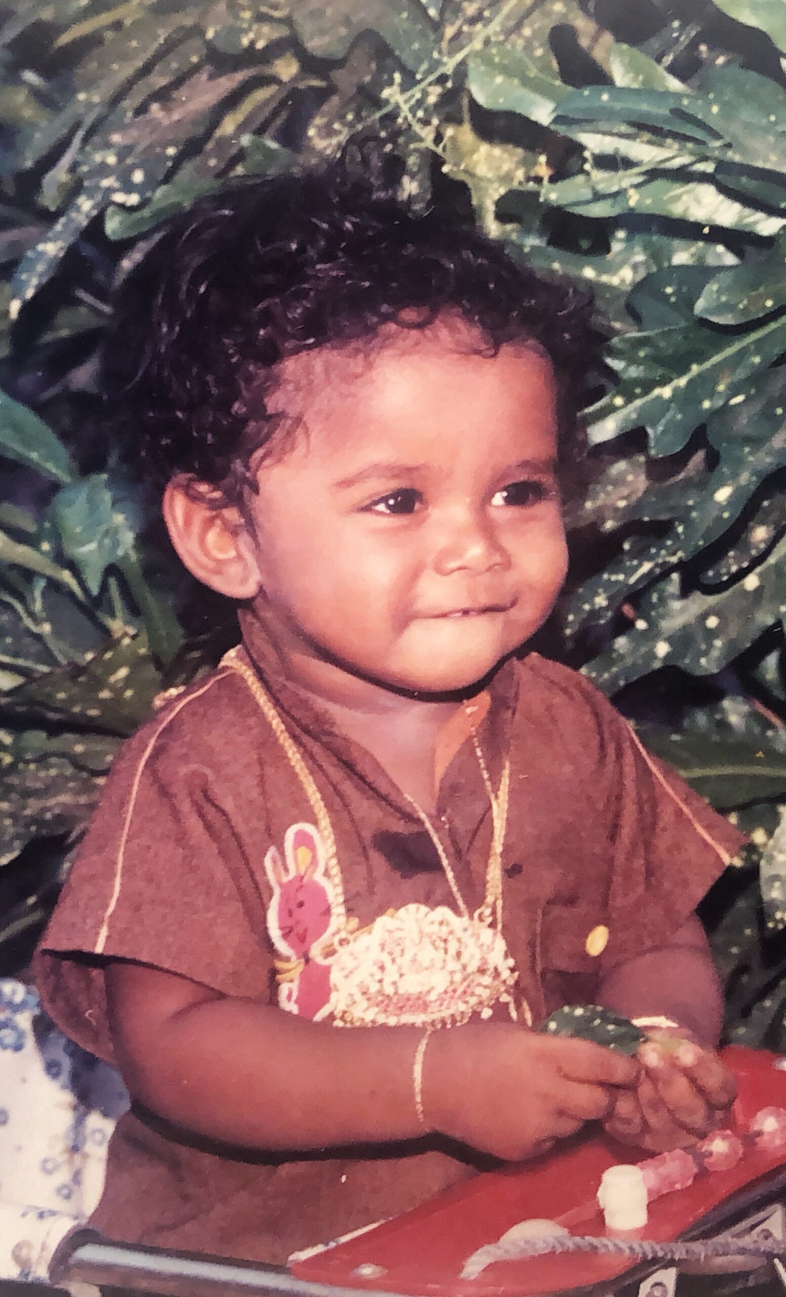 Cibi as a child